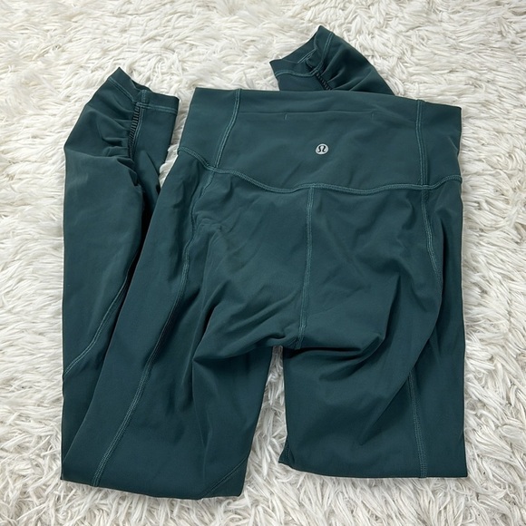 Lululemon Play Off The Pleats Tight *25" Teal Shadow - Picture 4 of 6